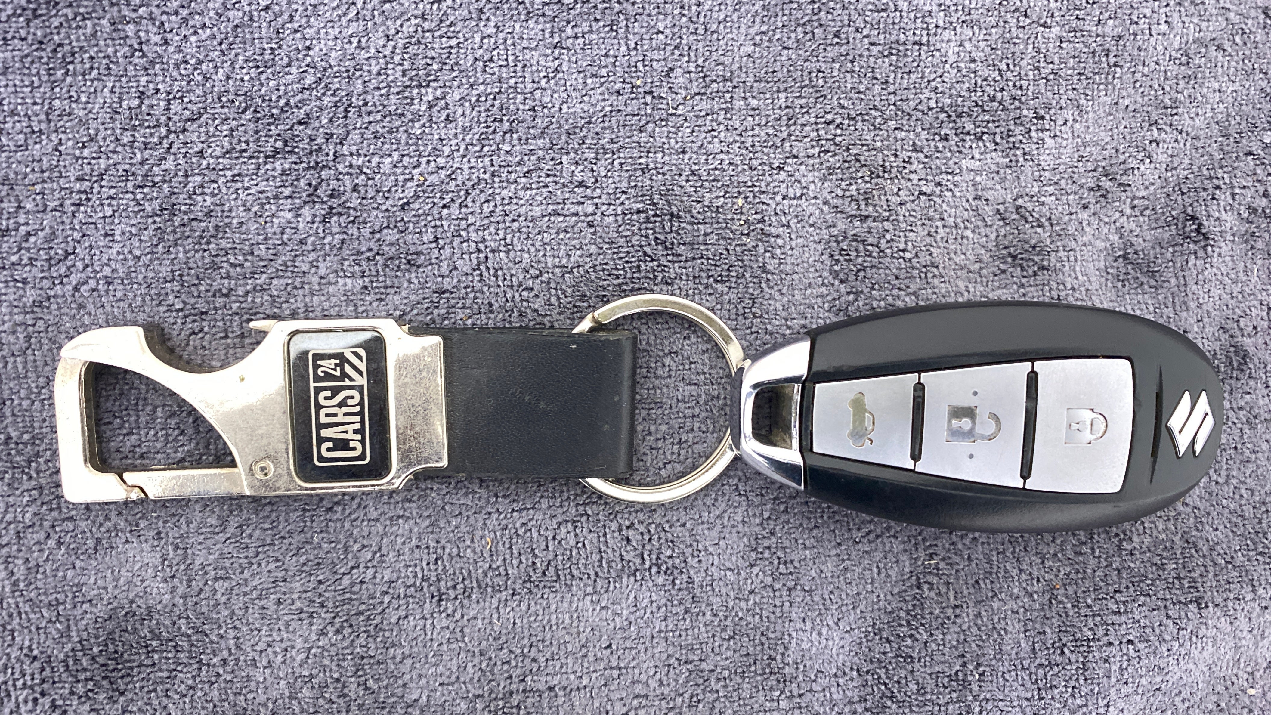 Full-car key fob of a Maruti Suzuki Ciaz