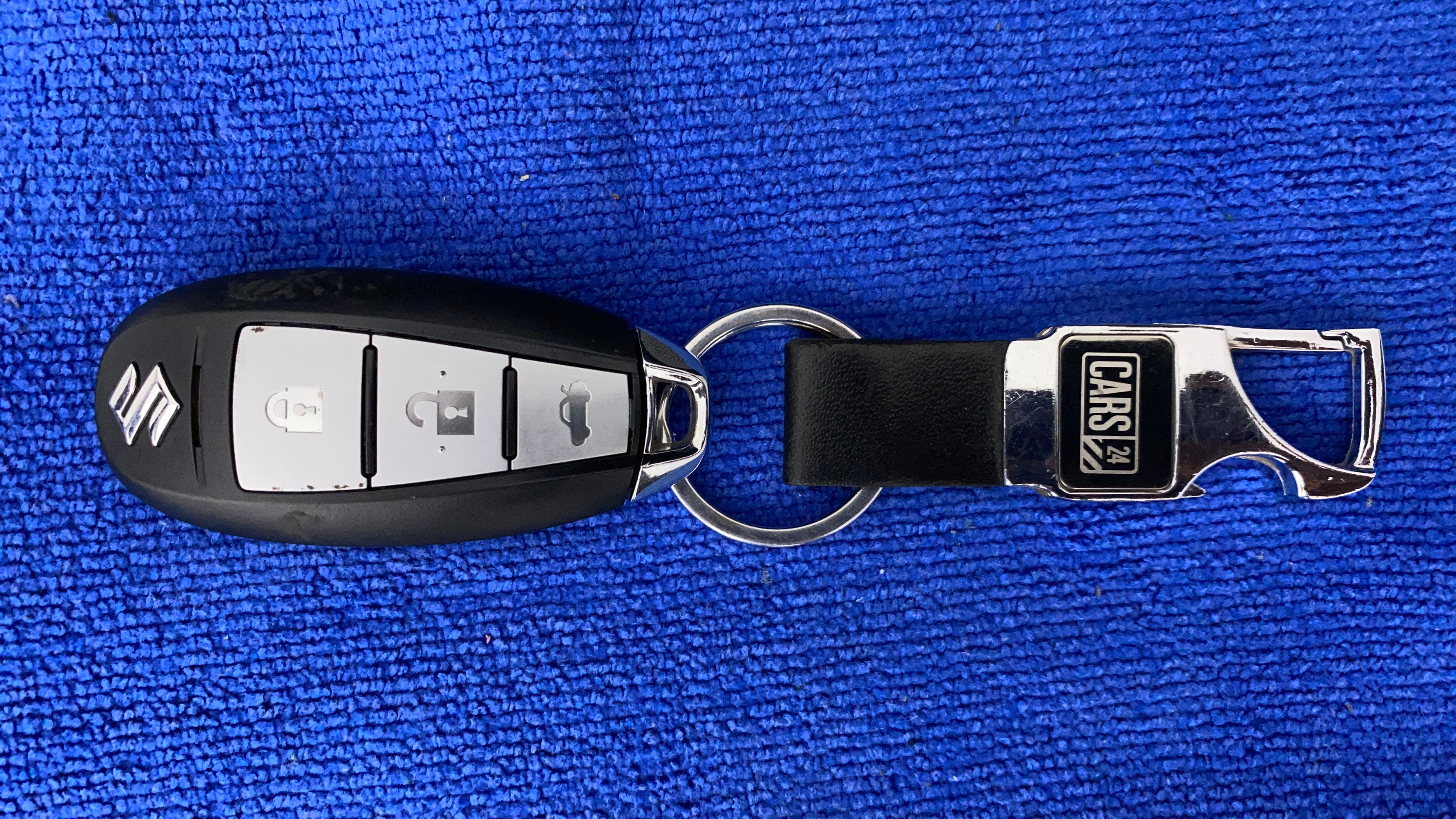 Car key fob of a Maruti Suzuki Ciaz