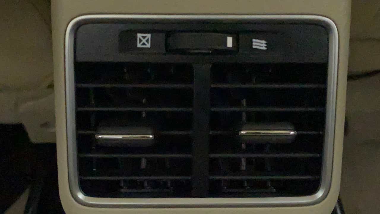 Close-up of air conditioning vent of a Maruti Suzuki Ciaz
