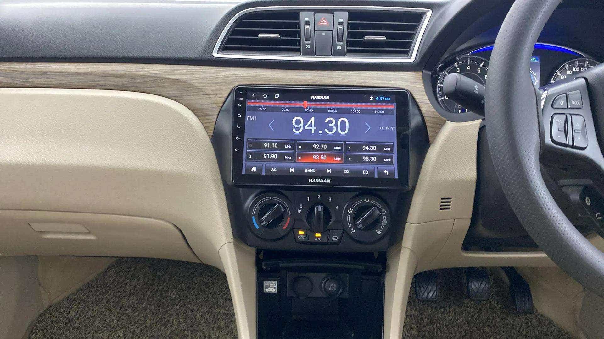Interior dashboard of a Maruti Suzuki Ciaz