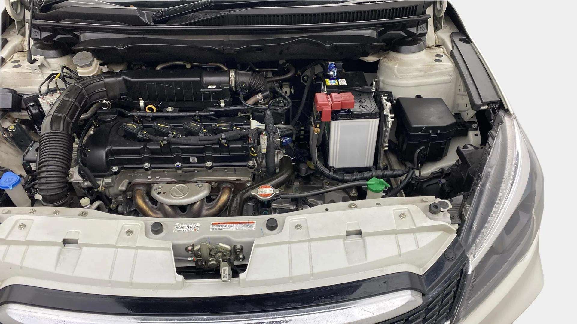 Engine bay of a Maruti Suzuki Ciaz