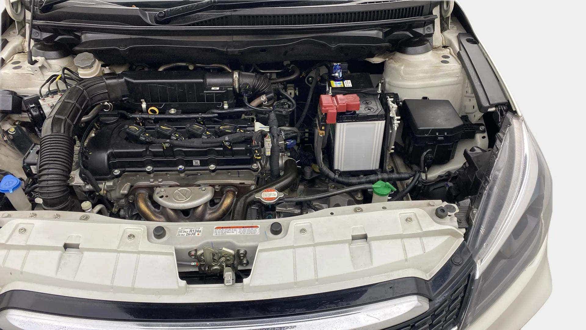 Engine bay of a Maruti Suzuki Ciaz