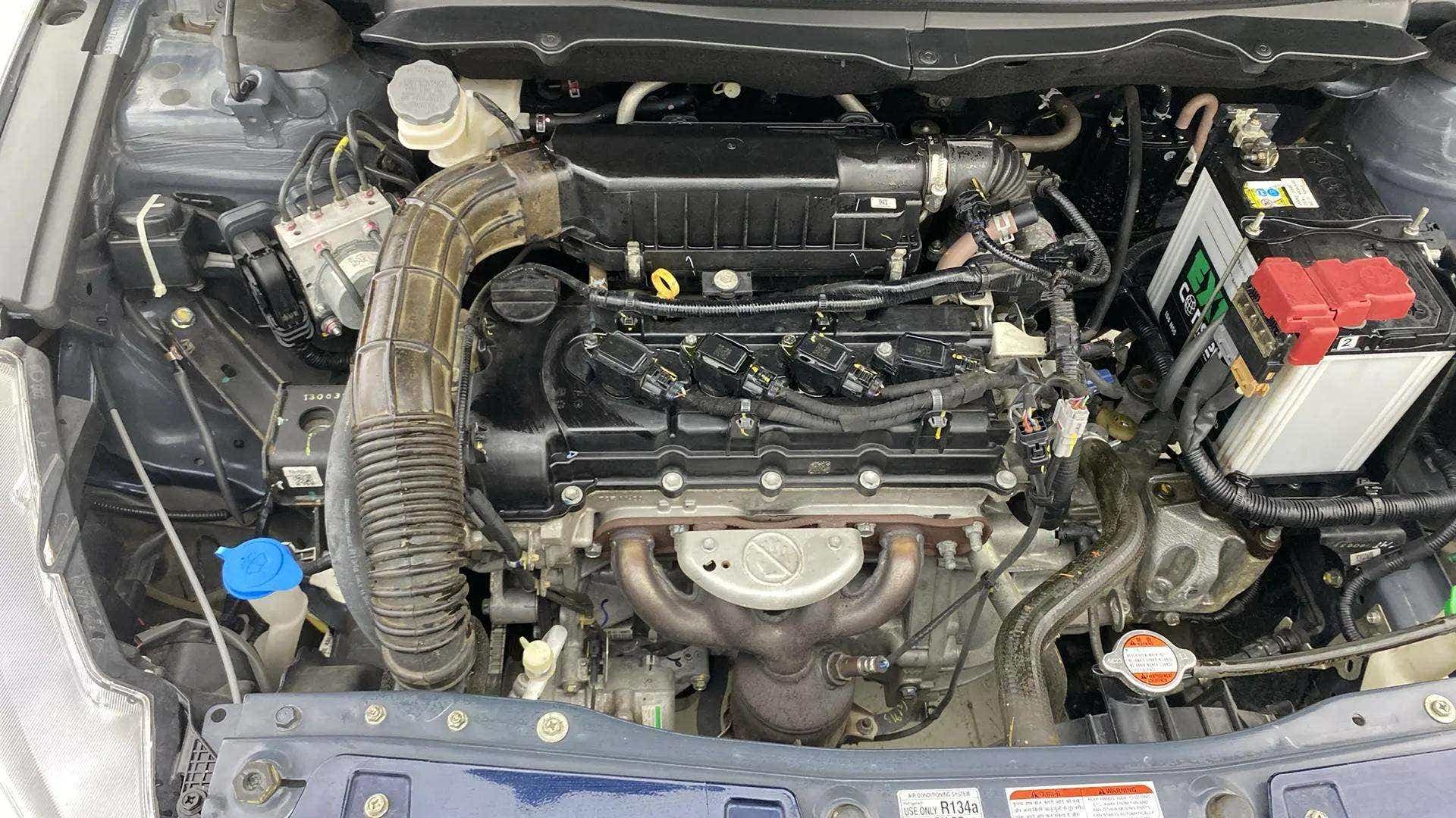 Engine bay of a Maruti Suzuki Ciaz