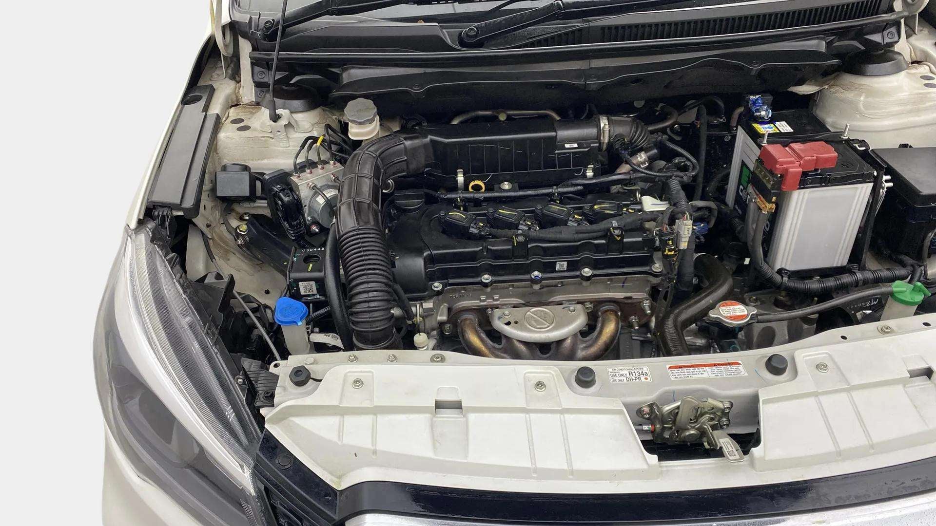 Engine bay of a Maruti Suzuki Ciaz