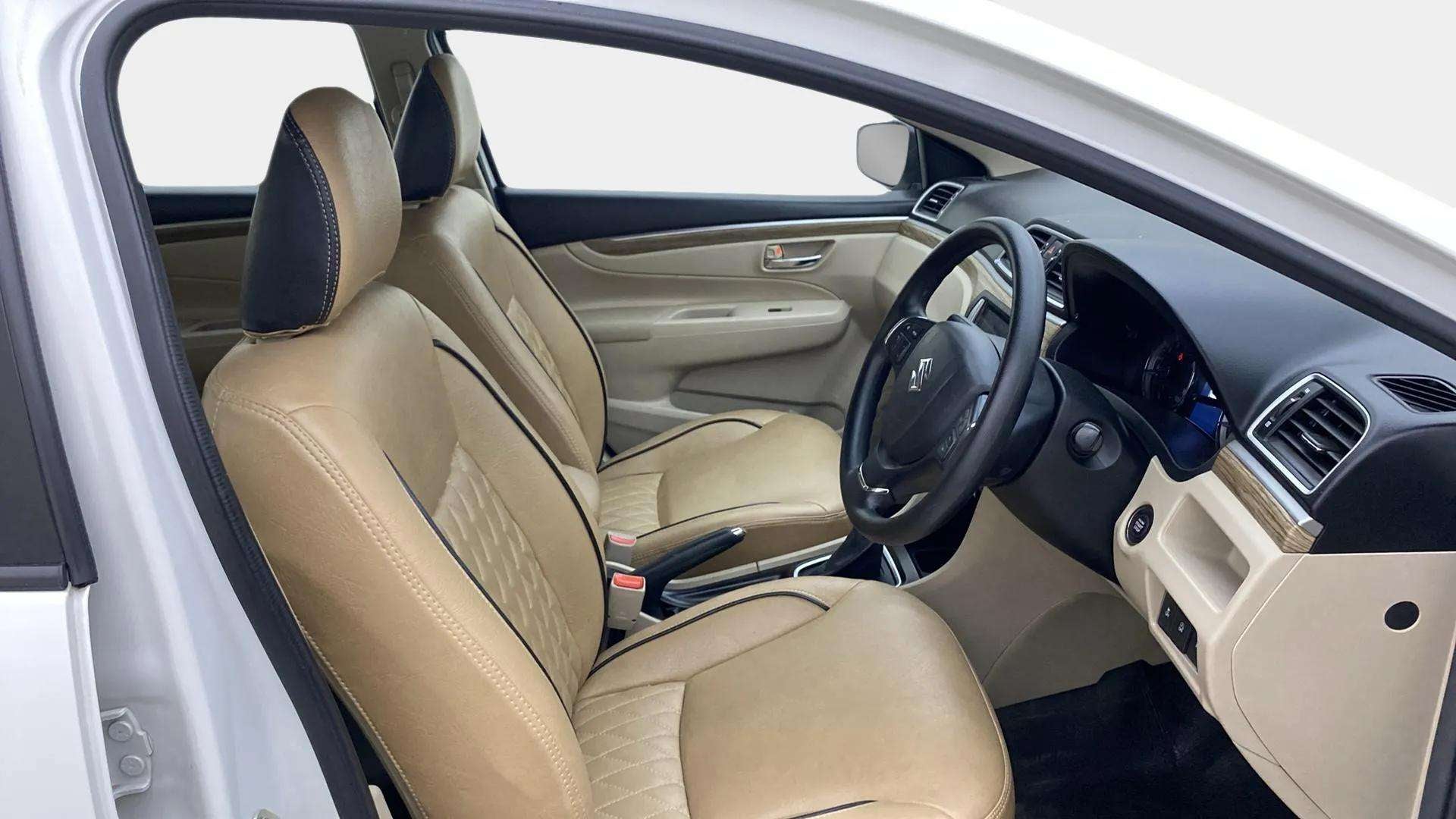 Front interior view of a Maruti Suzuki Ciaz