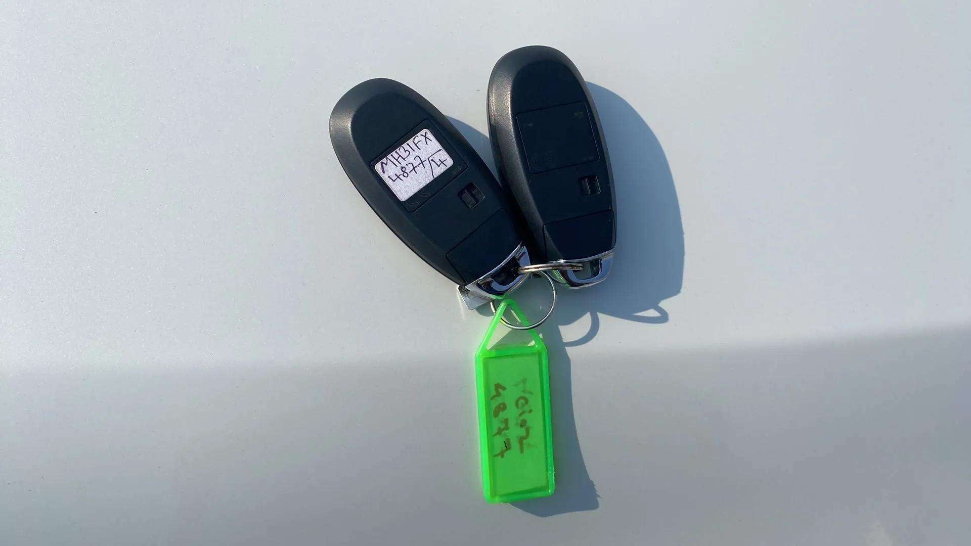 Car keys of a Maruti Suzuki Ciaz