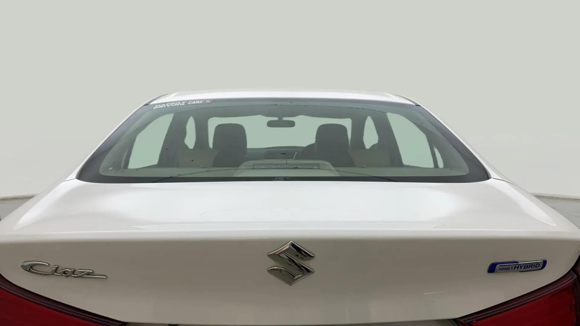 Rear view of a Maruti Suzuki Ciaz