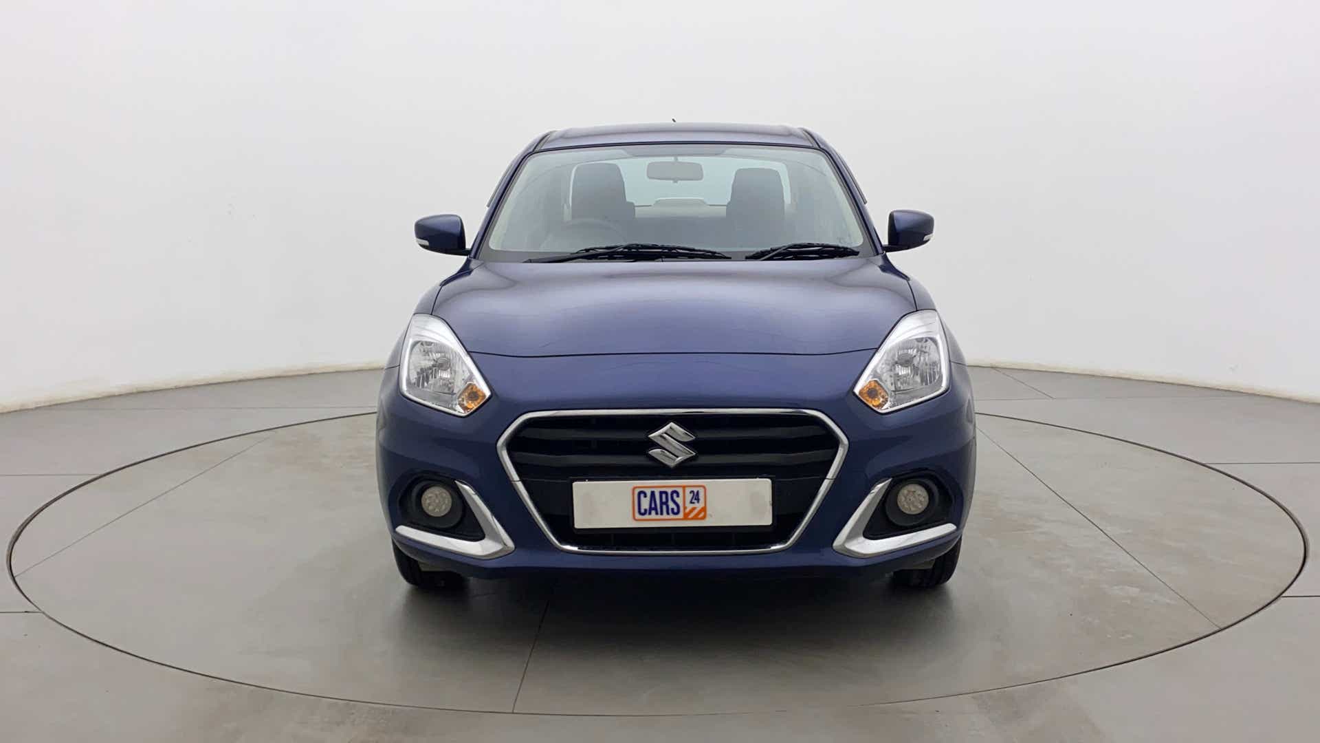 Front view of a Maruti Suzuki Dzire 2018-2023