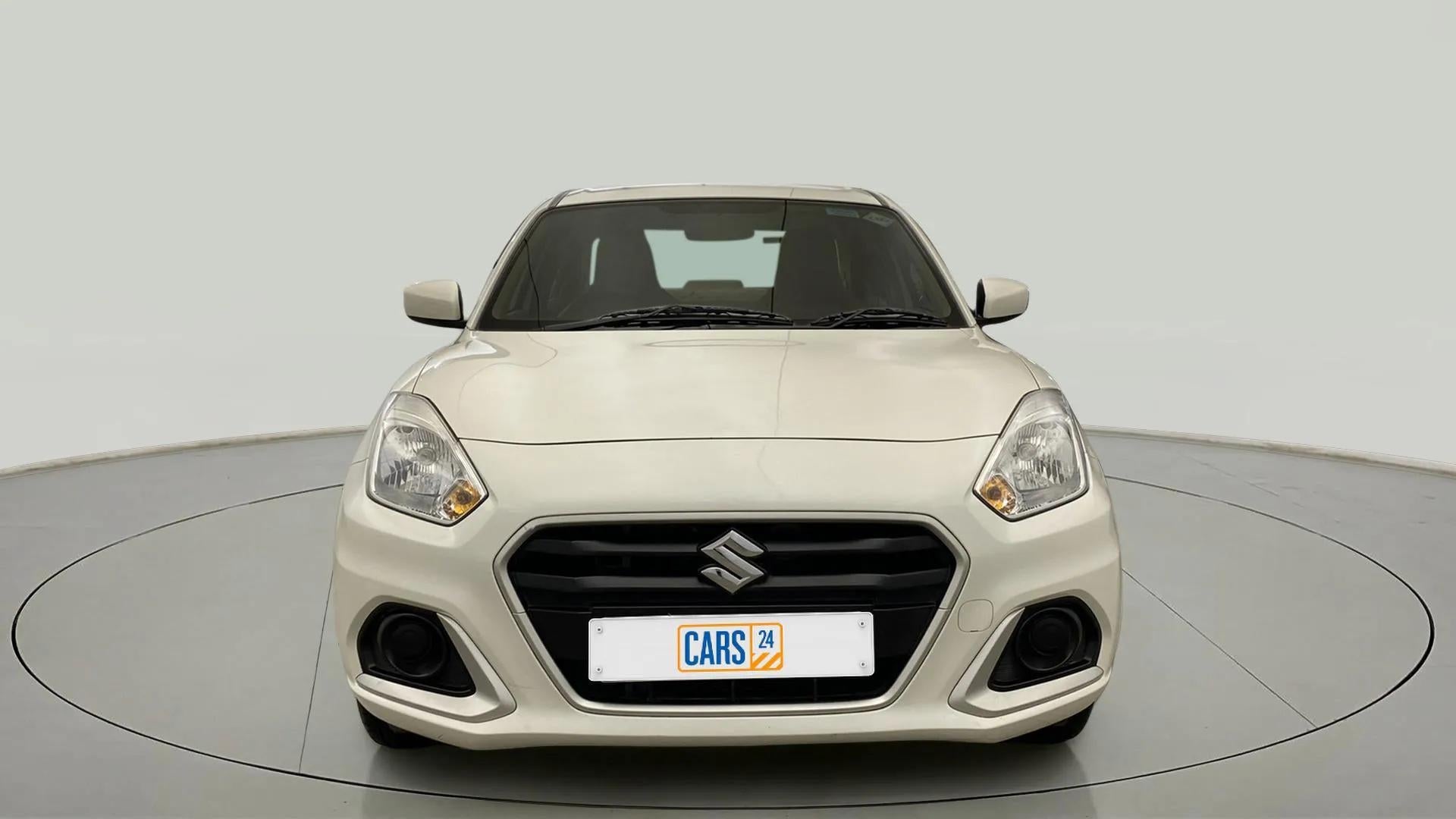 Front view of a Maruti Suzuki Dzire