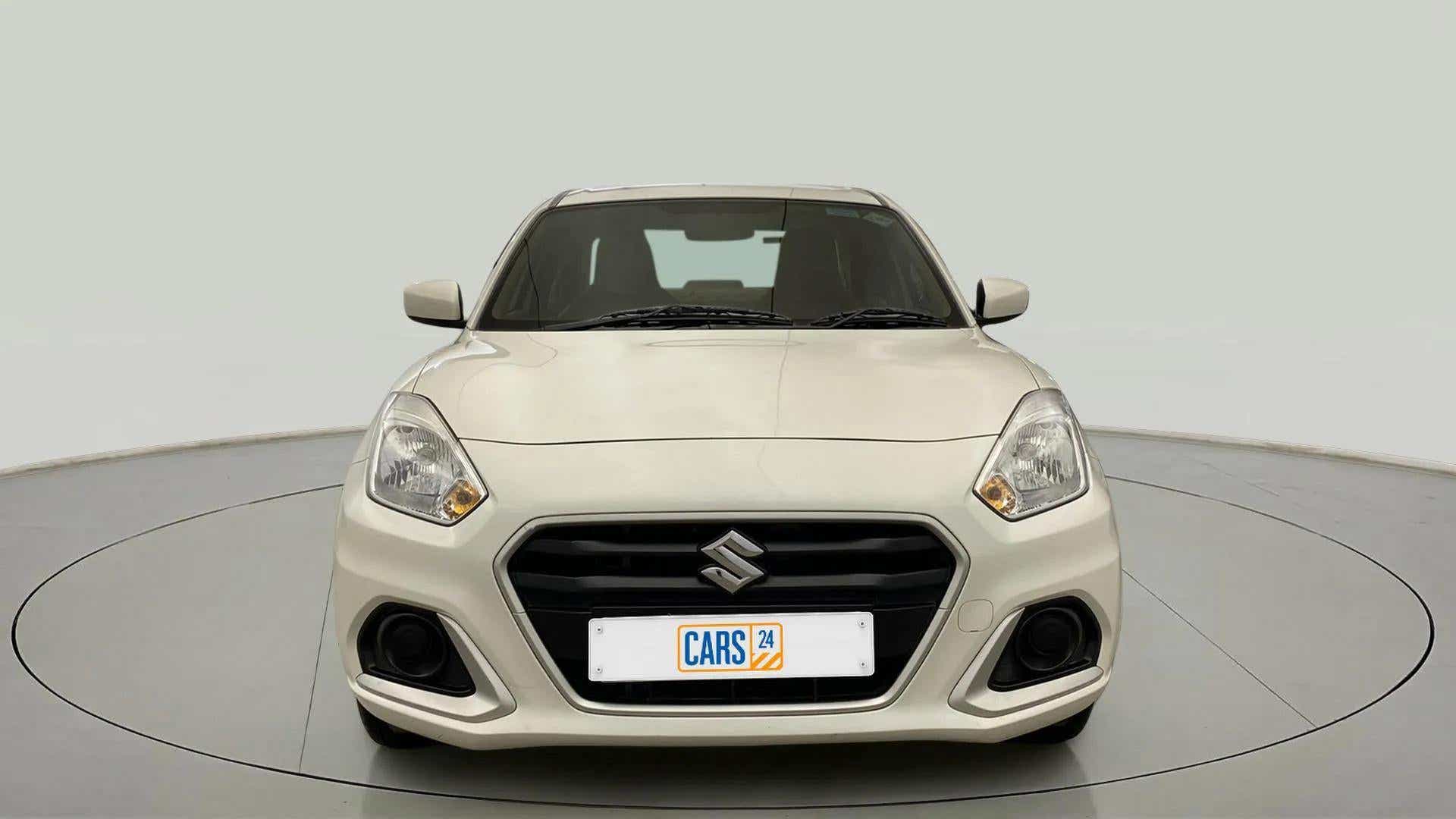 Front view of a Maruti Suzuki Dzire