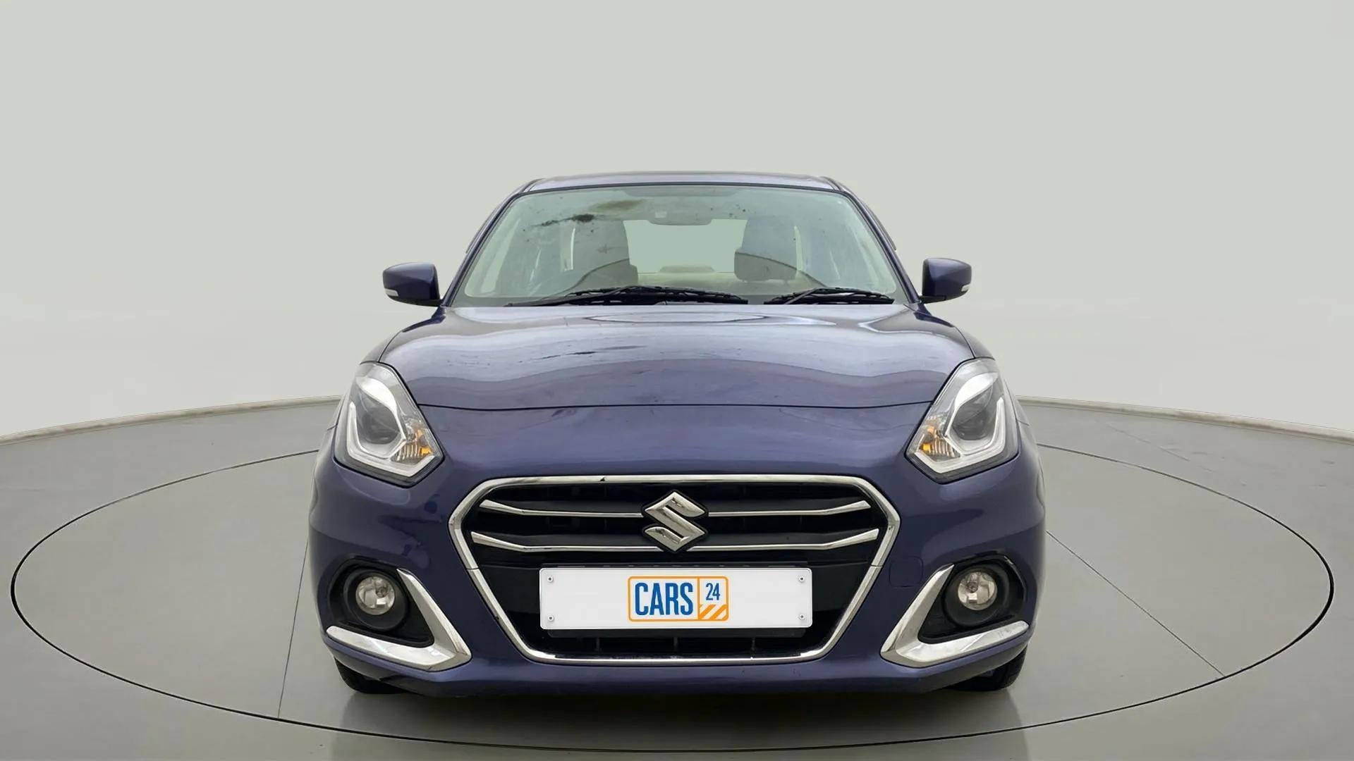 Front view of a Maruti Suzuki Dzire