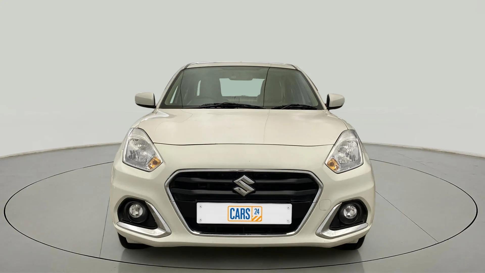Front view of a Maruti Suzuki Dzire