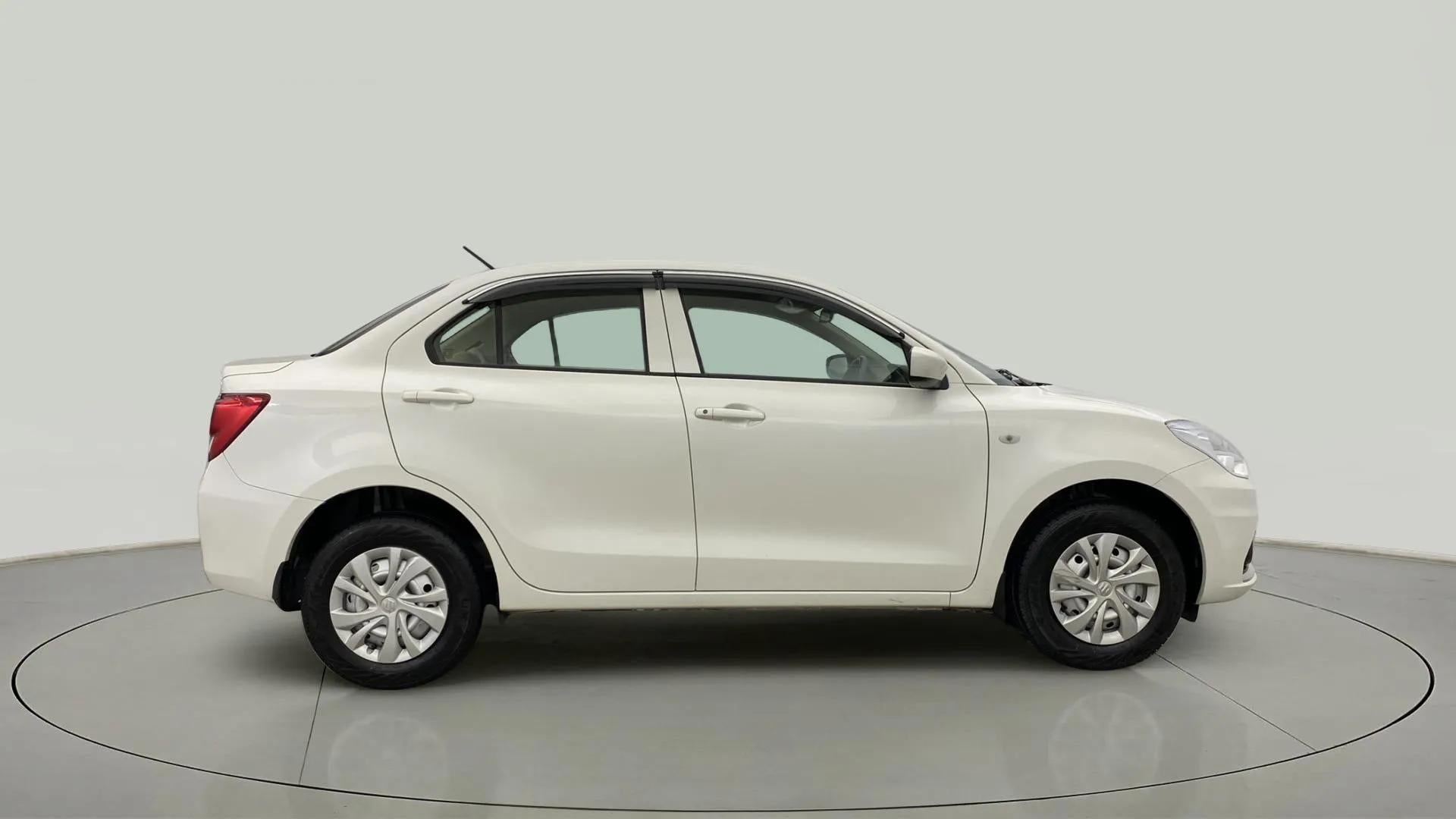 Side view of a Maruti Suzuki Dzire