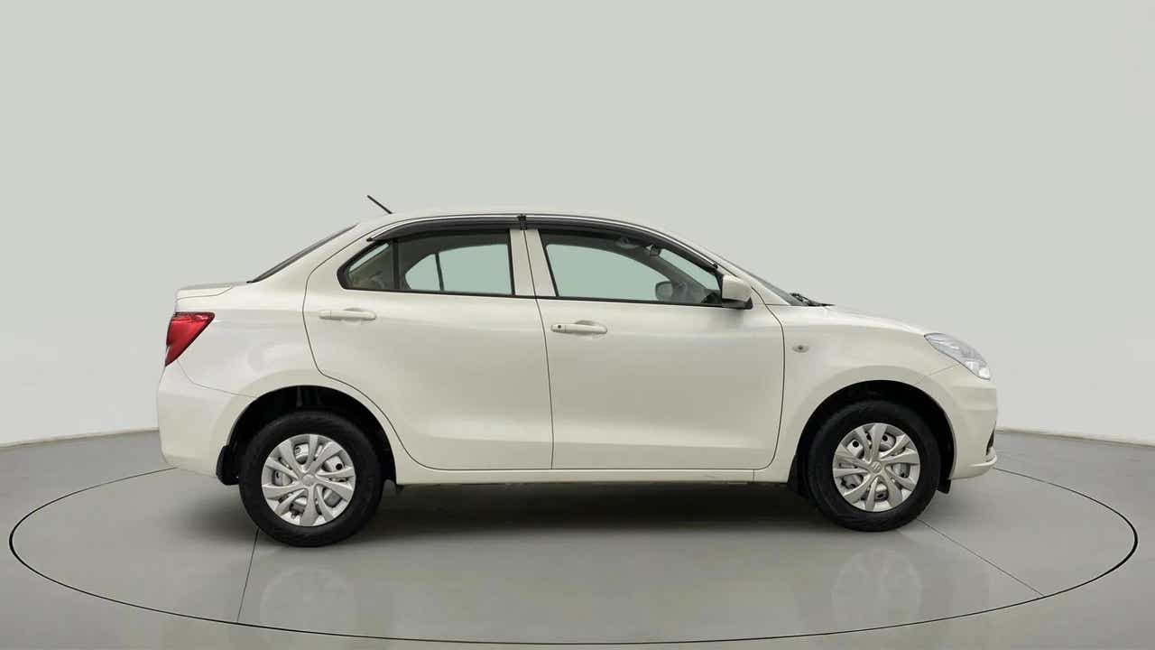 Side view of a Maruti Suzuki Dzire