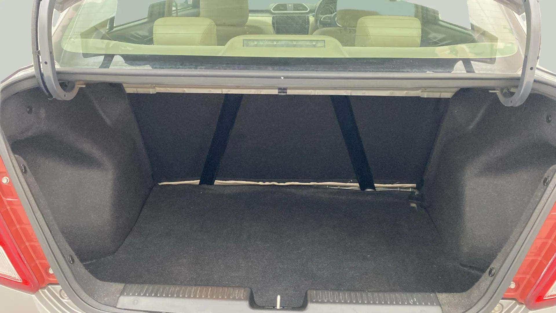 Boot space of a Maruti Suzuki Dzire 2018-2023