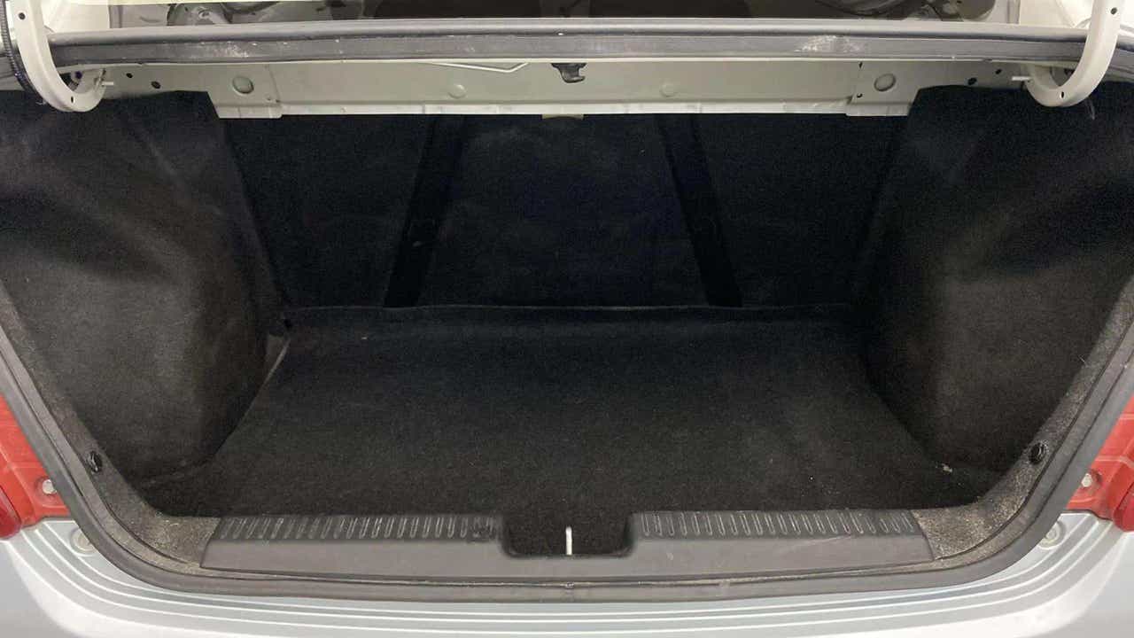 Boot space of a Maruti Suzuki Dzire 2018-2023