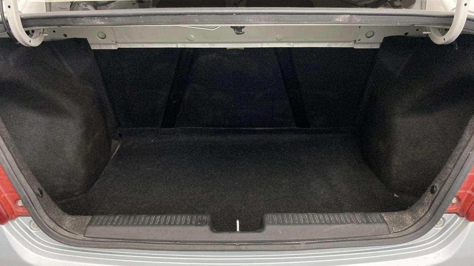 Boot space of a Maruti Suzuki Dzire 2018-2023