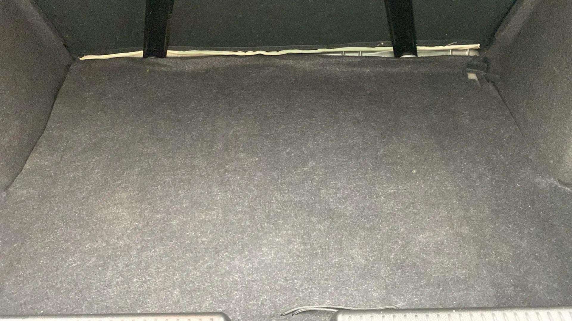 Boot space view of a Maruti Suzuki Dzire 2018-2023