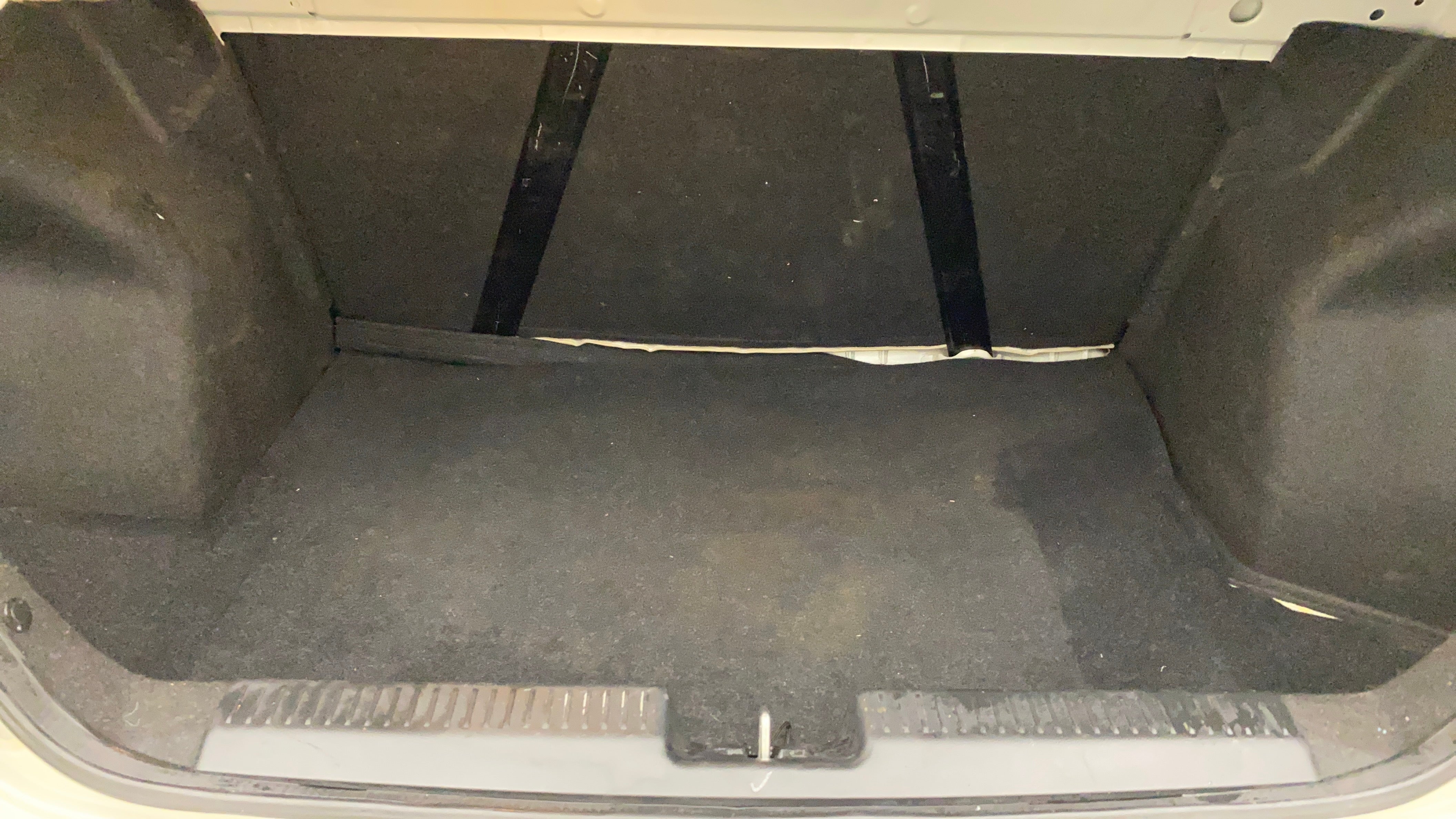 Boot space view of a Maruti Suzuki Dzire