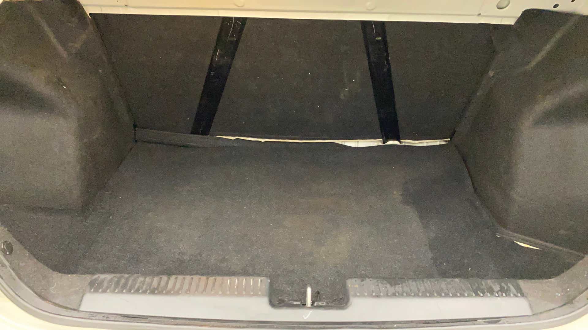 Boot space view of a Maruti Suzuki Dzire