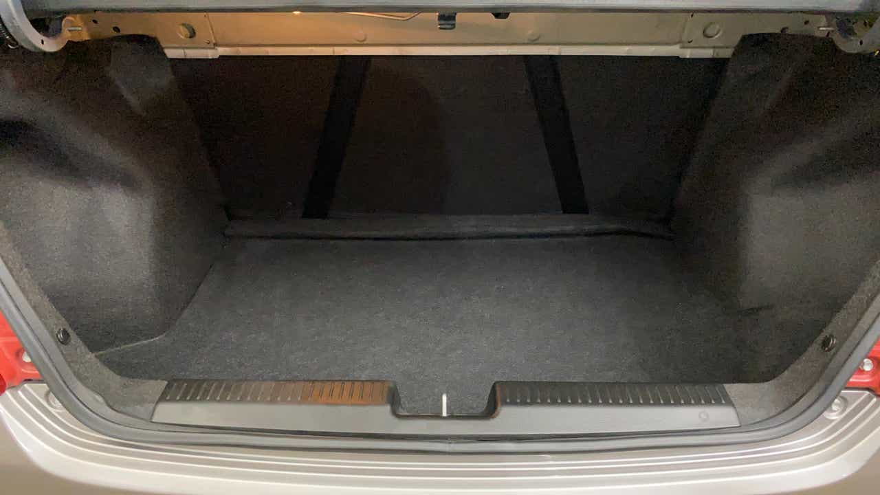 Boot space of a Maruti Suzuki Dzire 2018-2023