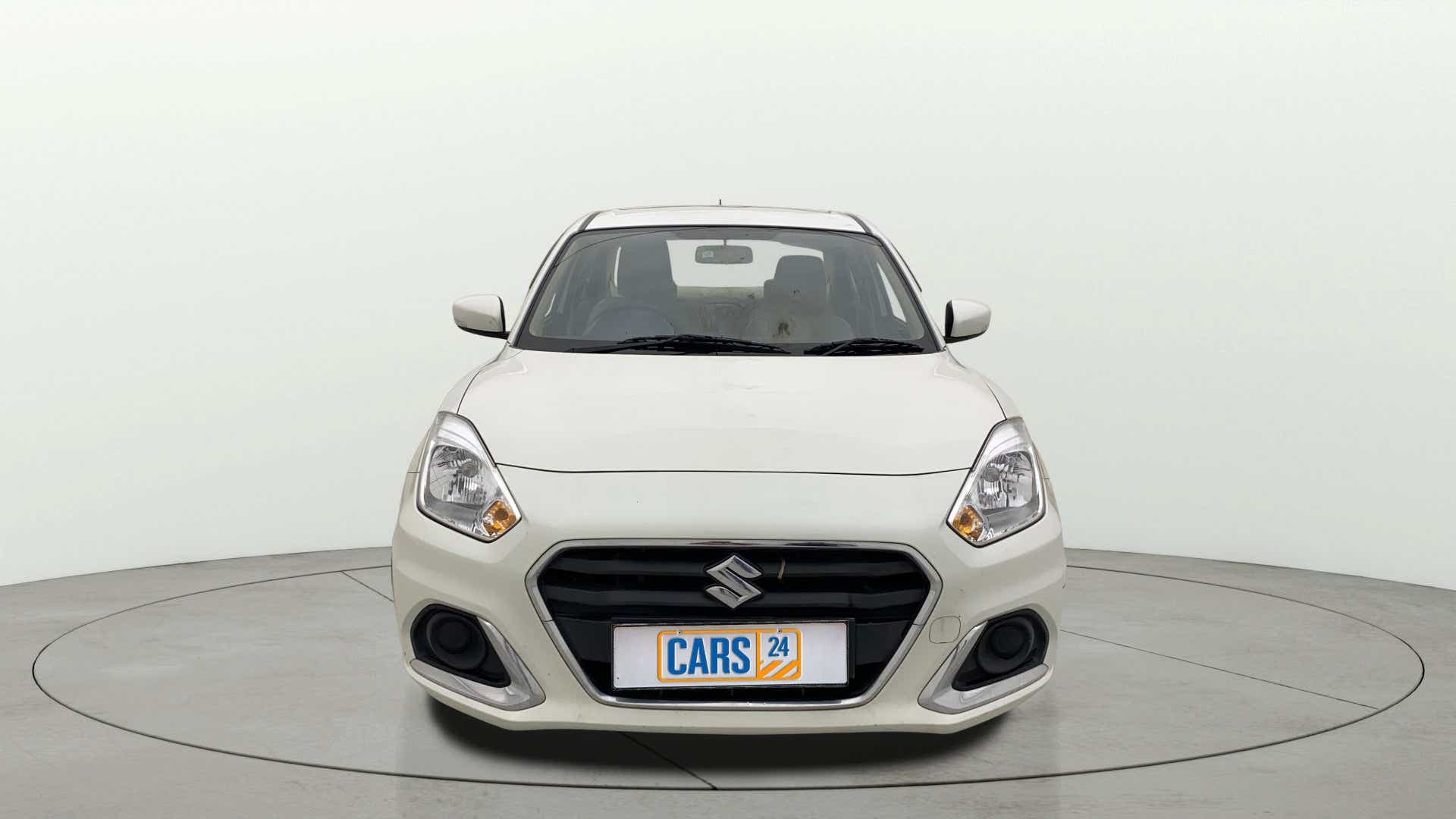 Front view of a Maruti Suzuki Dzire