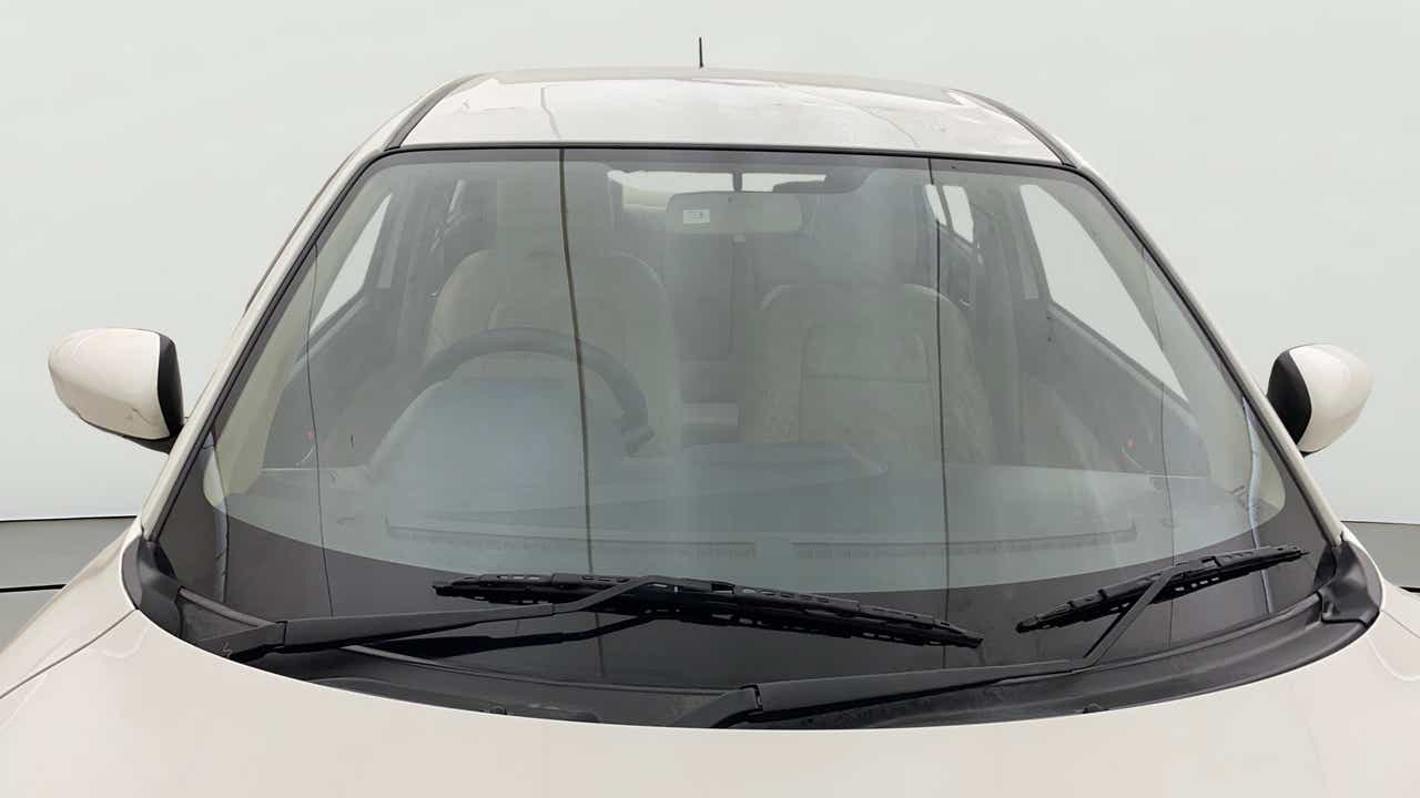 Front windshield view of a Maruti Suzuki Dzire