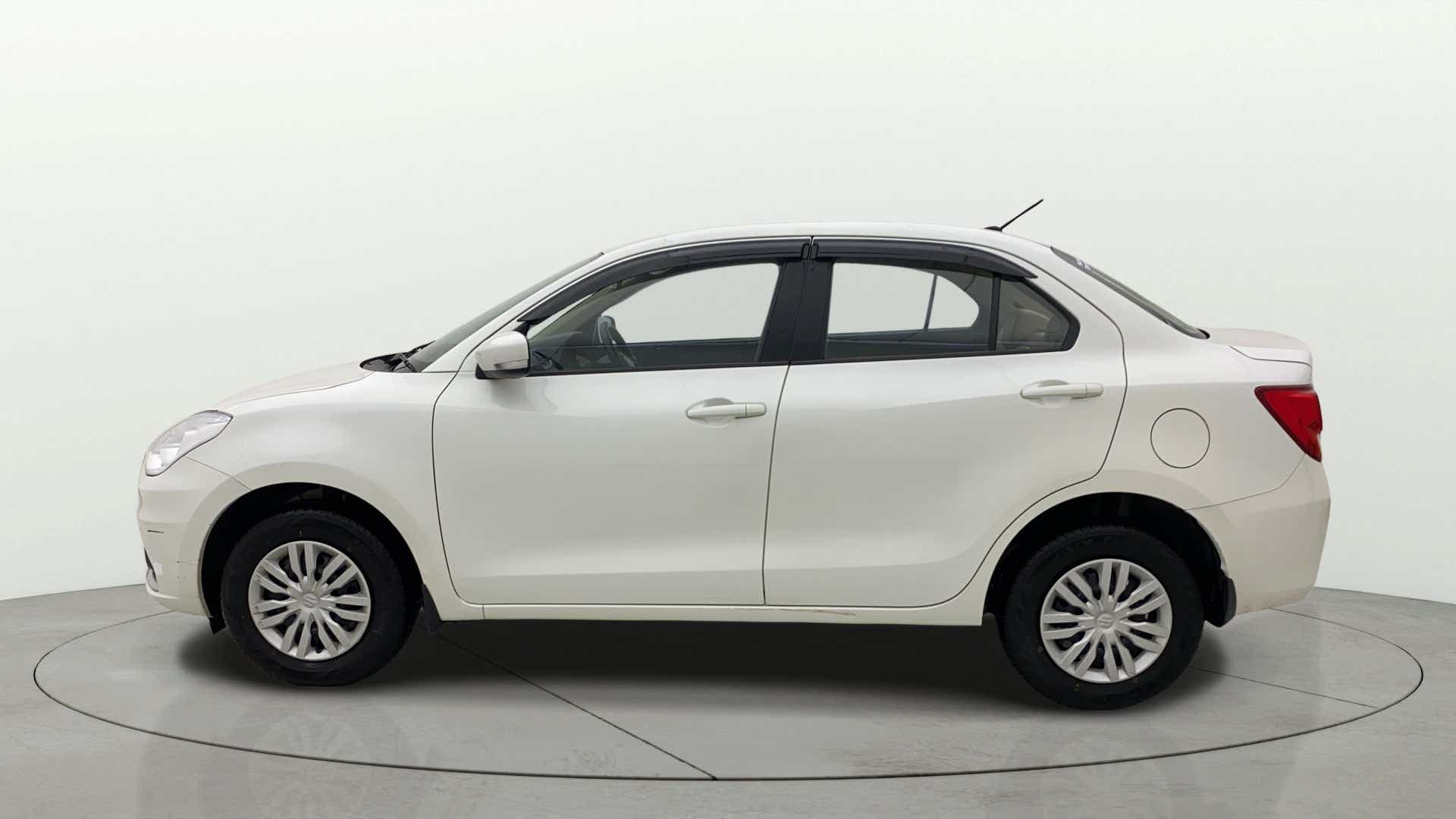 Side view of a Maruti Suzuki Dzire