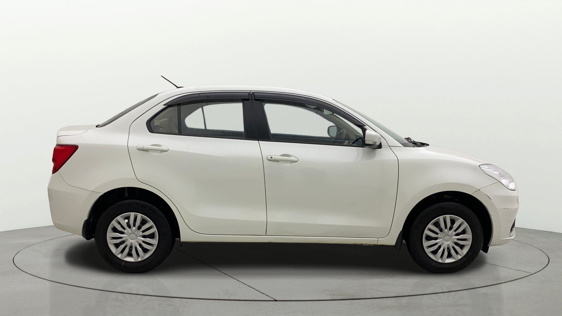 Side view of a Maruti Suzuki Dzire