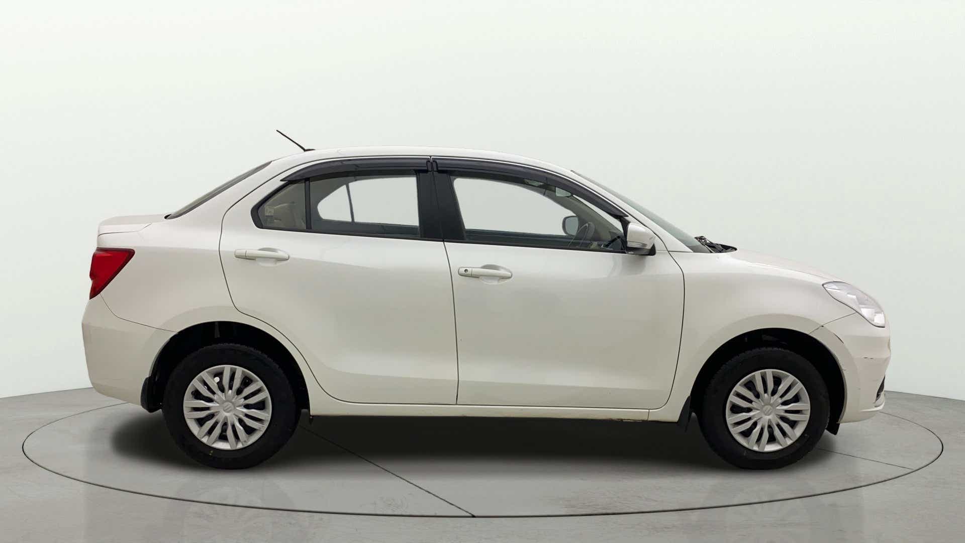 Side view of a Maruti Suzuki Dzire