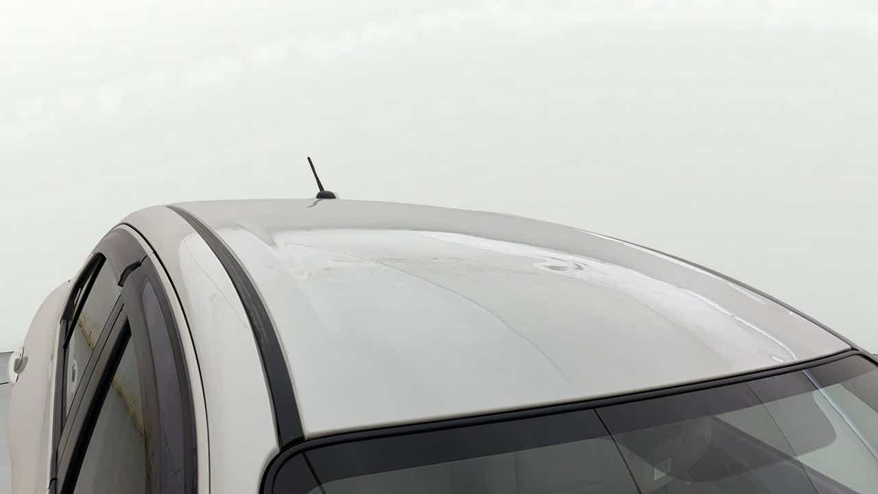 Roof and rear window view of a Maruti Suzuki Dzire