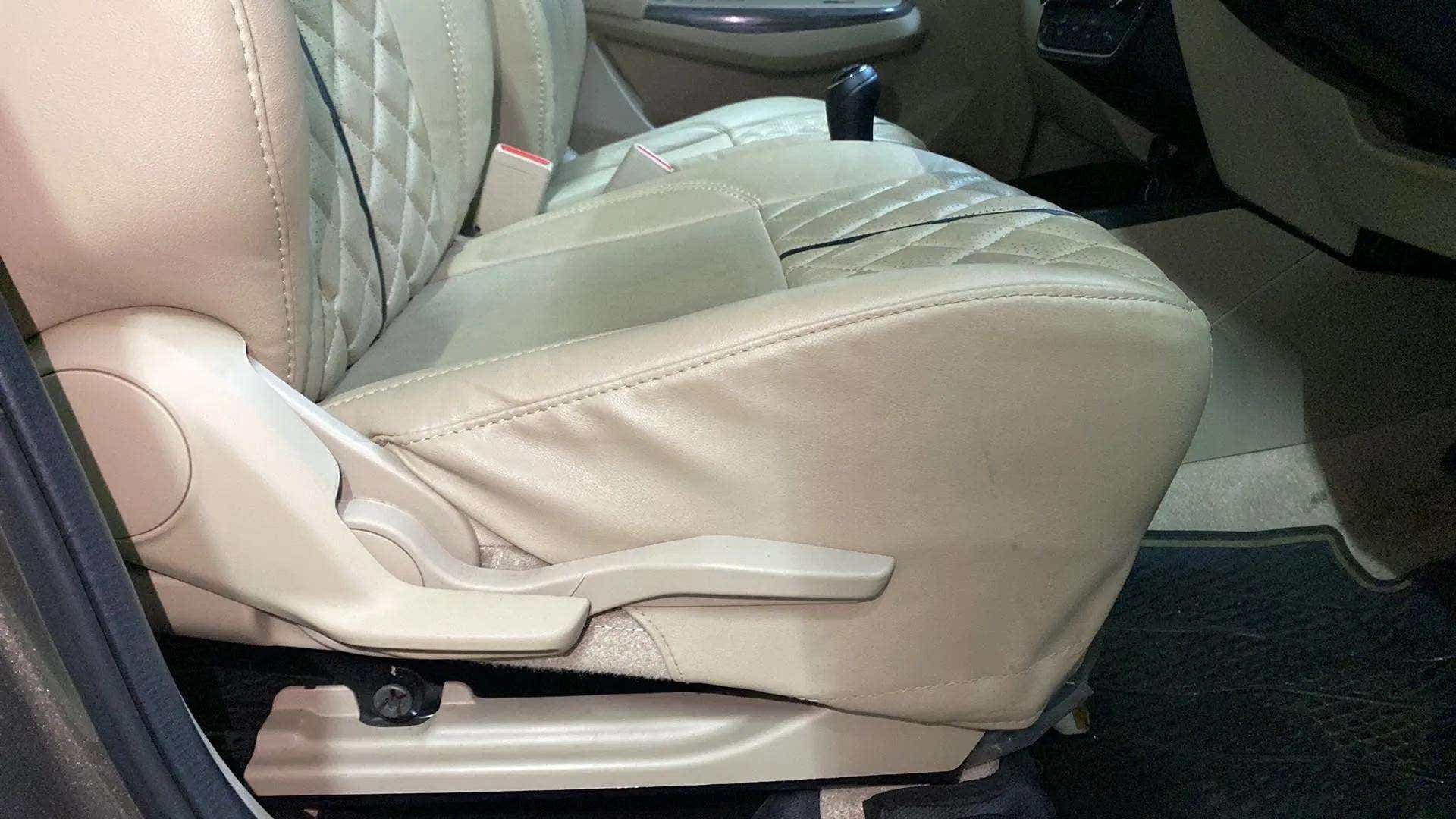 Front seat close-up of a Maruti Suzuki Dzire 2018-2023