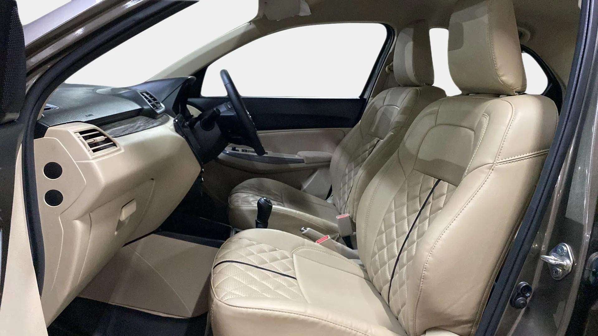 Front interior view of a Maruti Suzuki Dzire 2018-2023