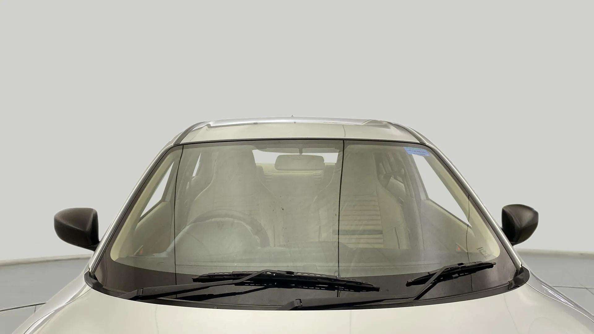 Front windshield view of a Maruti Suzuki Dzire 2018-2023