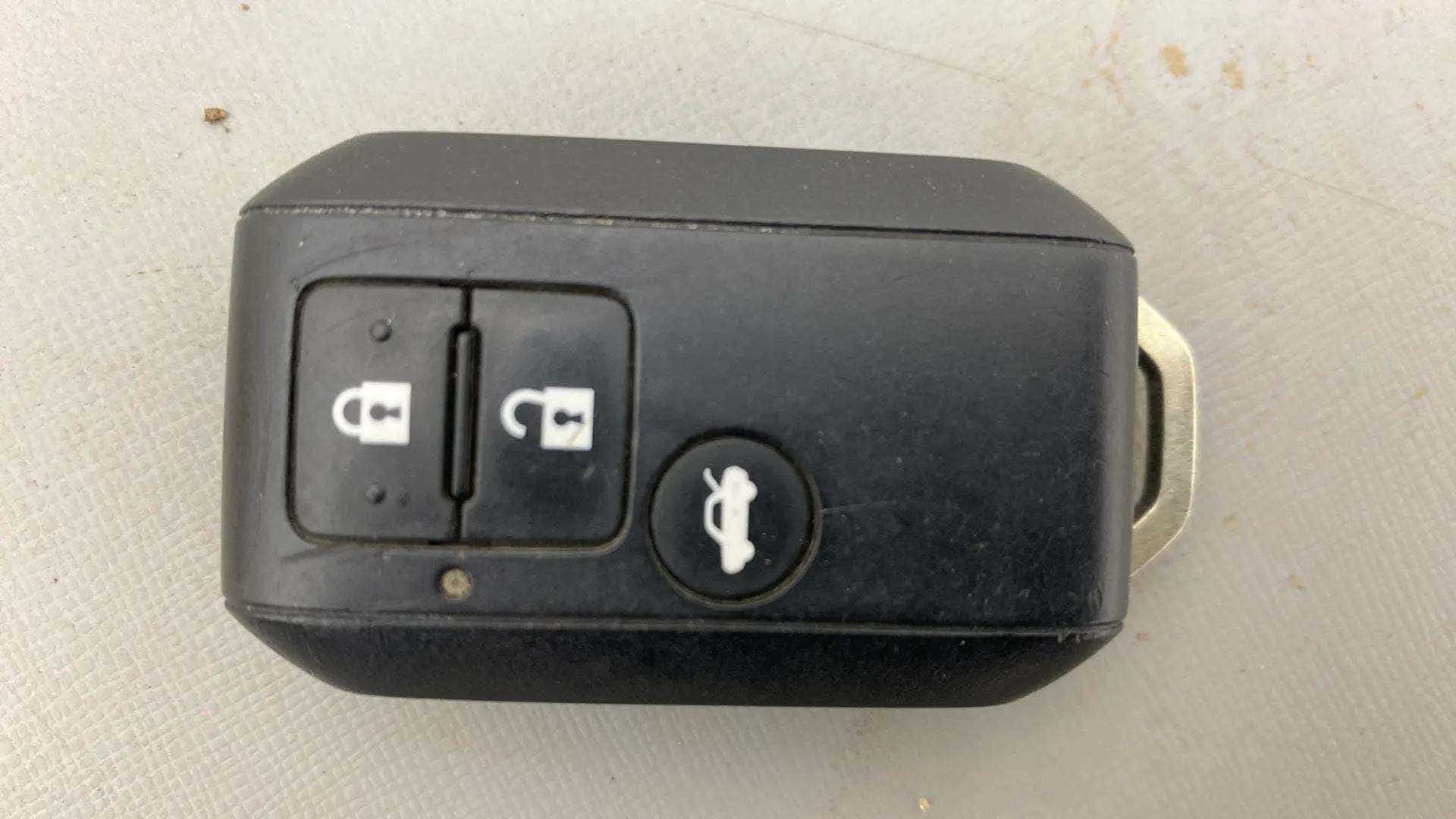 Car key fob of a Maruti Suzuki Dzire 2018-2023