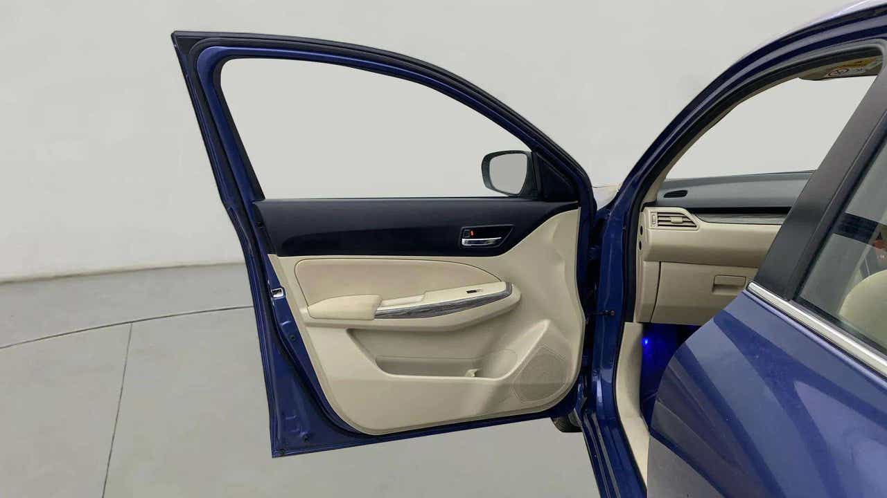 Front left door interior of a Maruti Suzuki Dzire