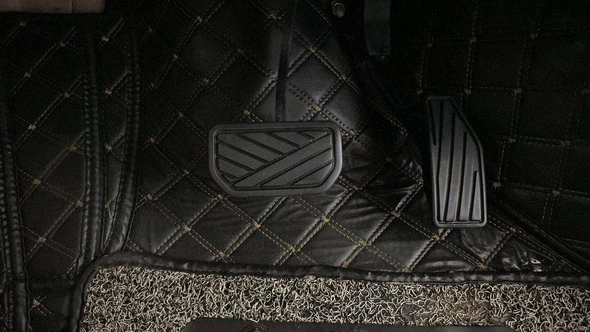 Foot pedals of a Maruti Suzuki Dzire