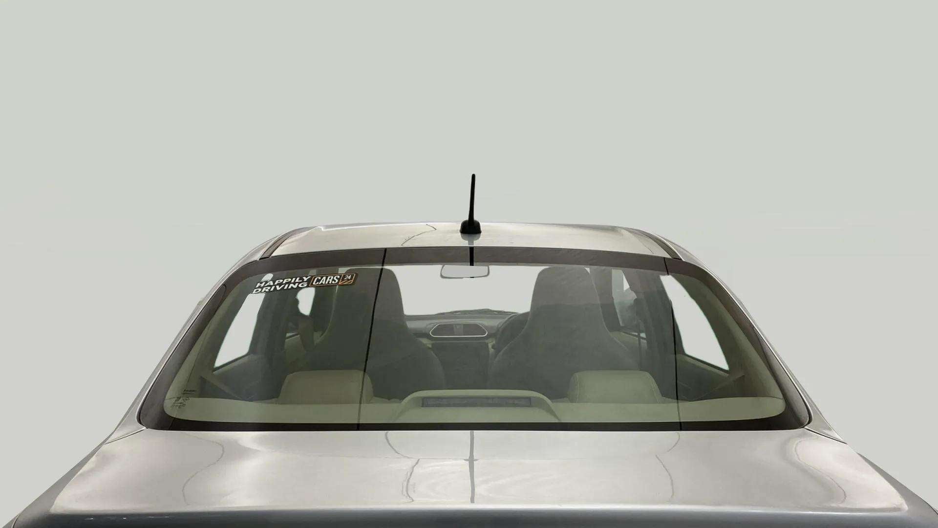 Rear view of a Maruti Suzuki Dzire 2018-2023