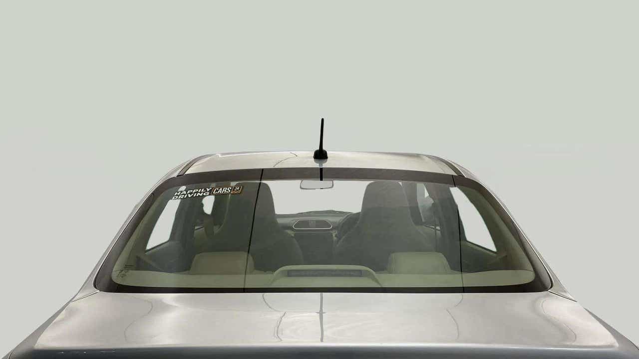 Rear view of a Maruti Suzuki Dzire 2018-2023