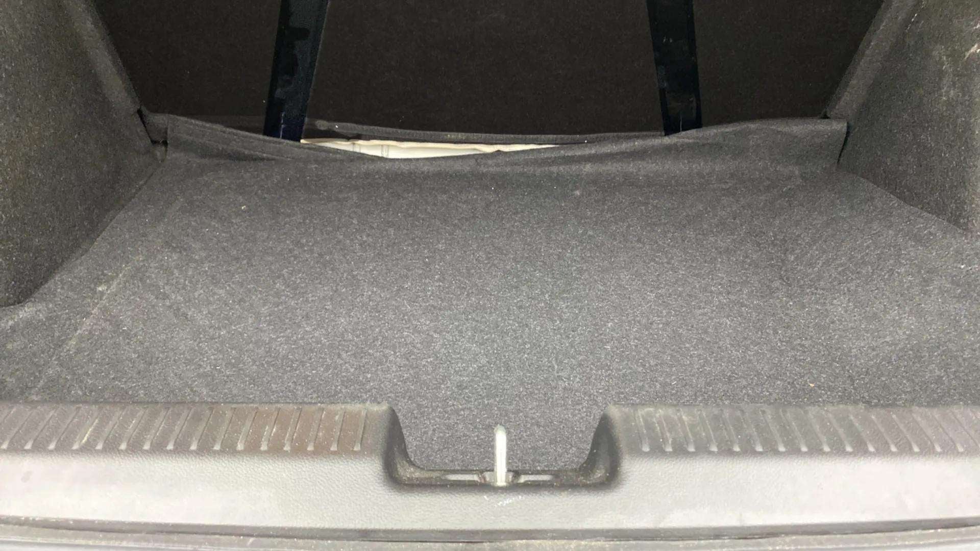 Boot space of a Maruti Suzuki Dzire