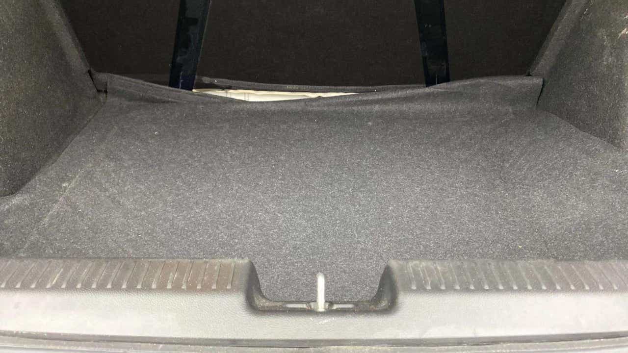 Boot space of a Maruti Suzuki Dzire