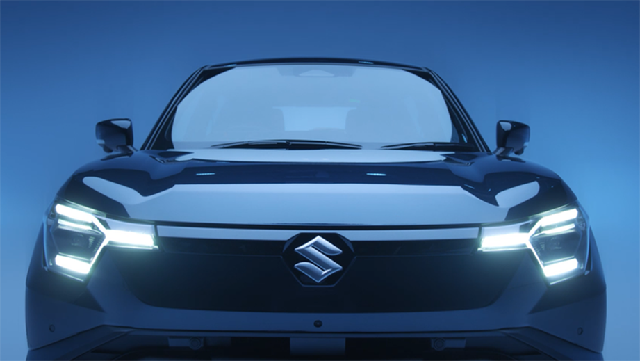 Front view of a Maruti Suzuki e Vitara