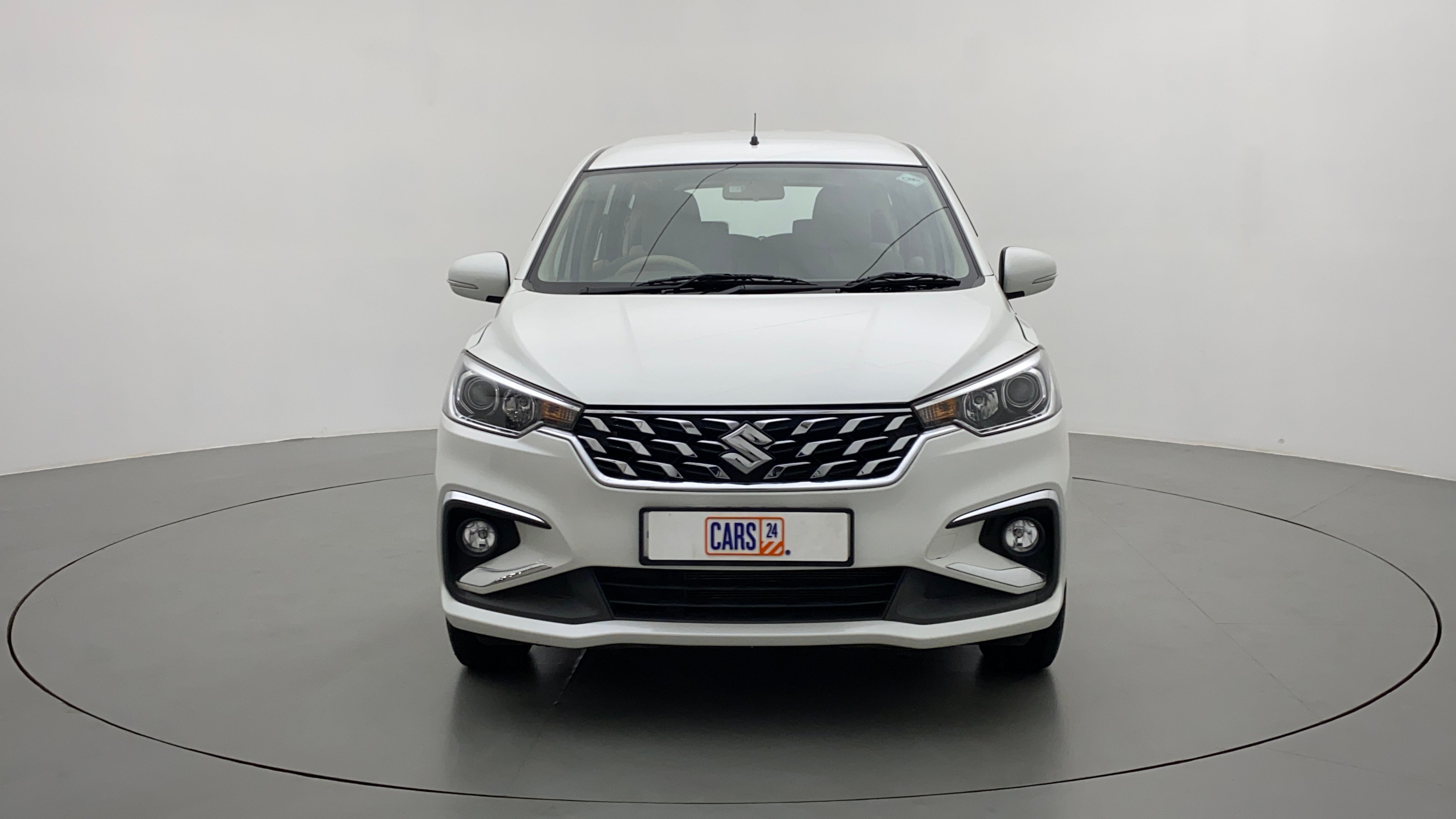 Front view of a Maruti Suzuki Ertiga