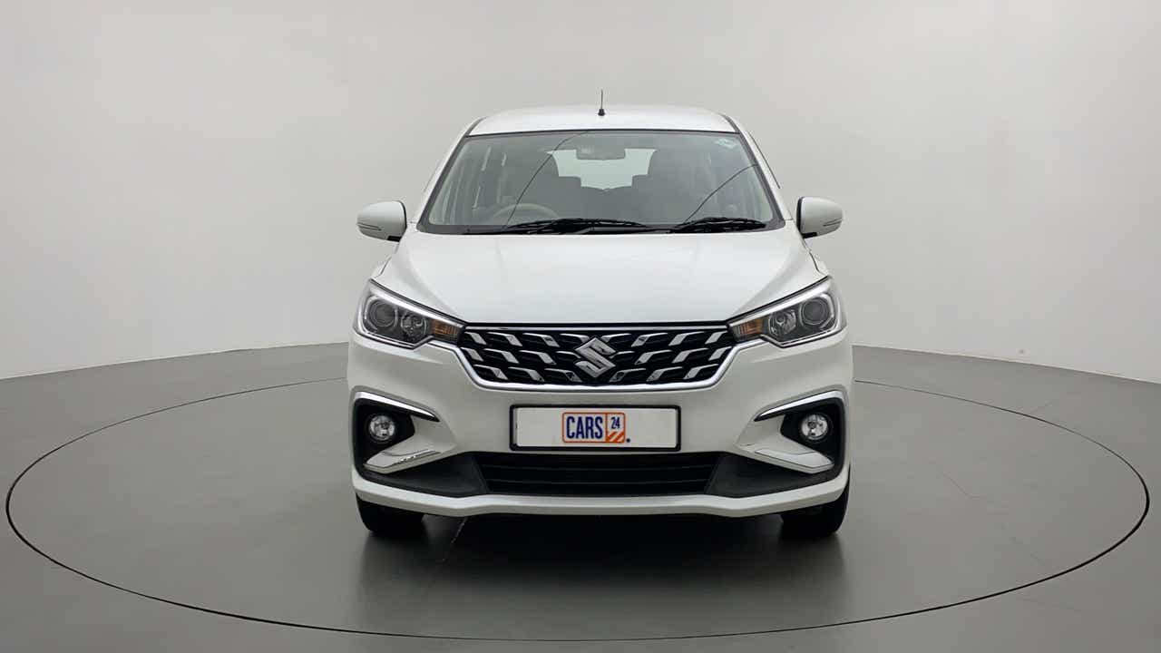 Front view of a Maruti Suzuki Ertiga