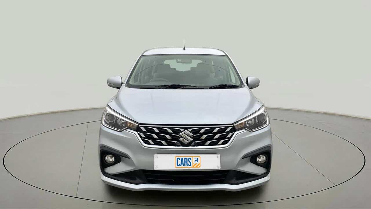 Front view of a Maruti Suzuki Ertiga