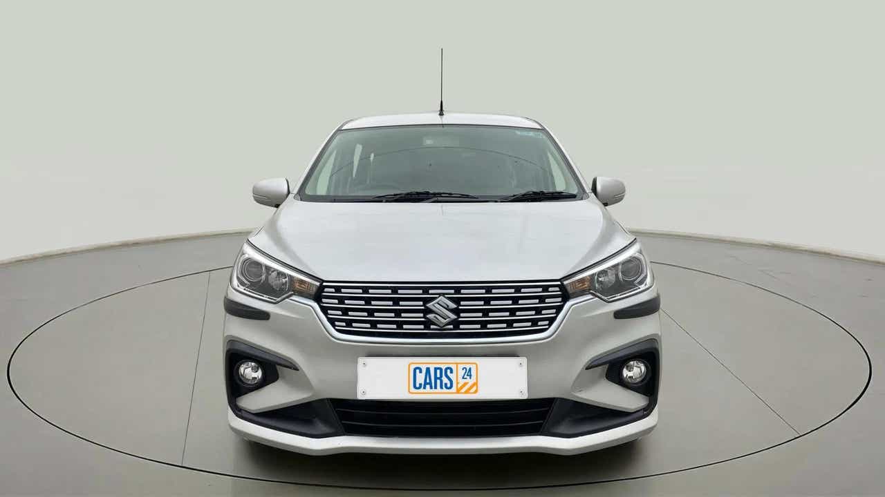 Front view of a Maruti Suzuki Ertiga