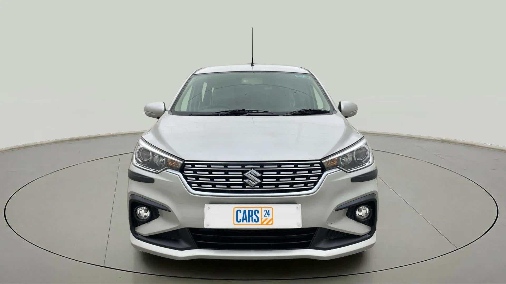 Front view of a Maruti Suzuki Ertiga