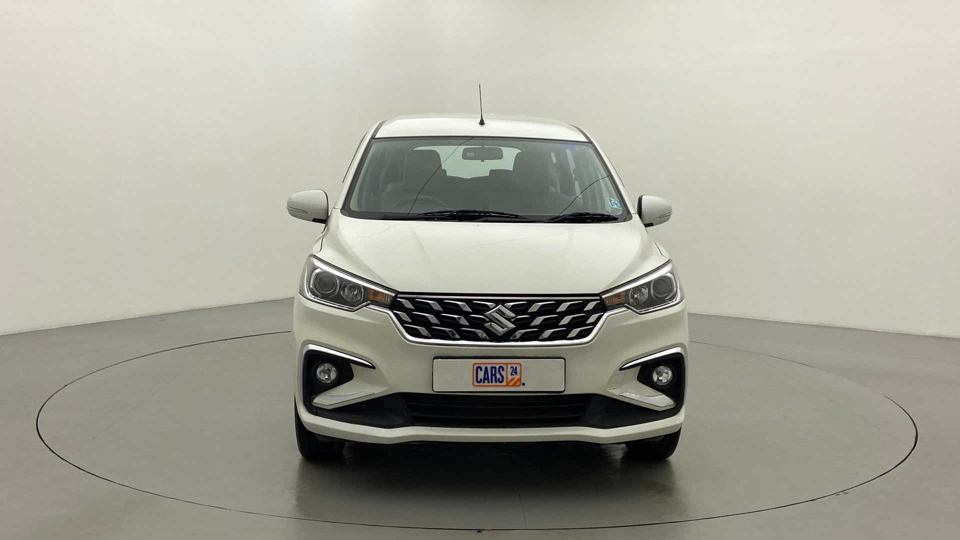 Front view of a Maruti Suzuki Ertiga