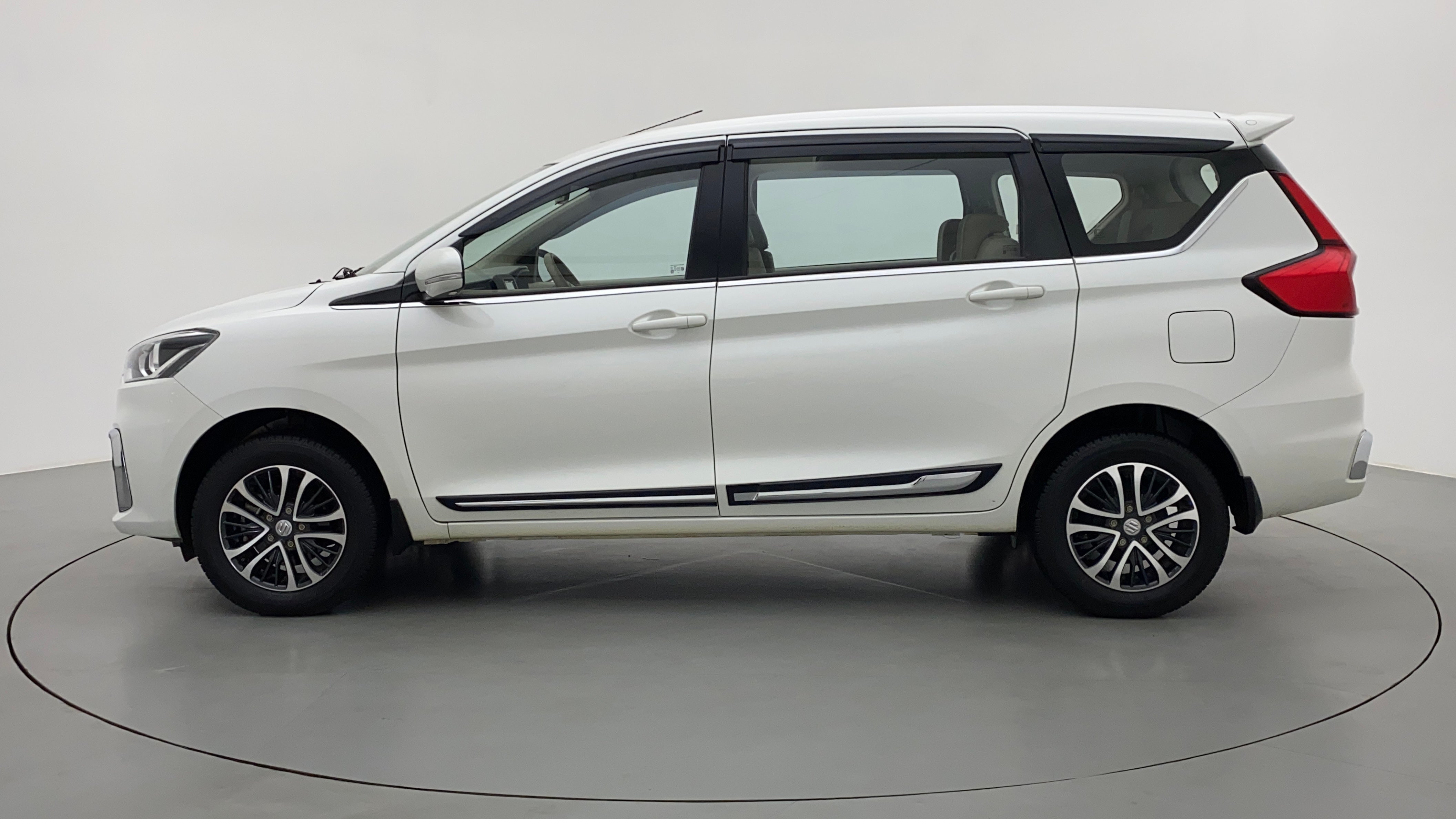 Side view of a Maruti Suzuki Ertiga