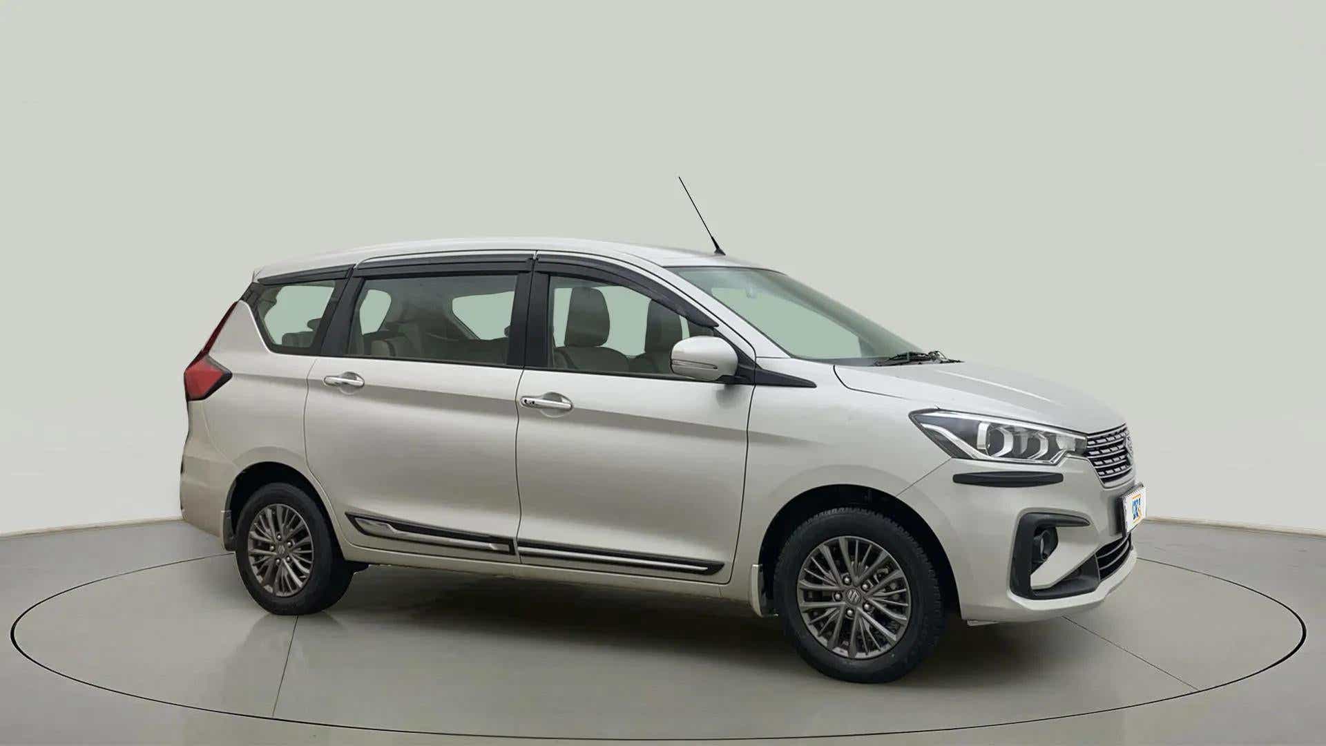 Side view of a Maruti Suzuki Ertiga